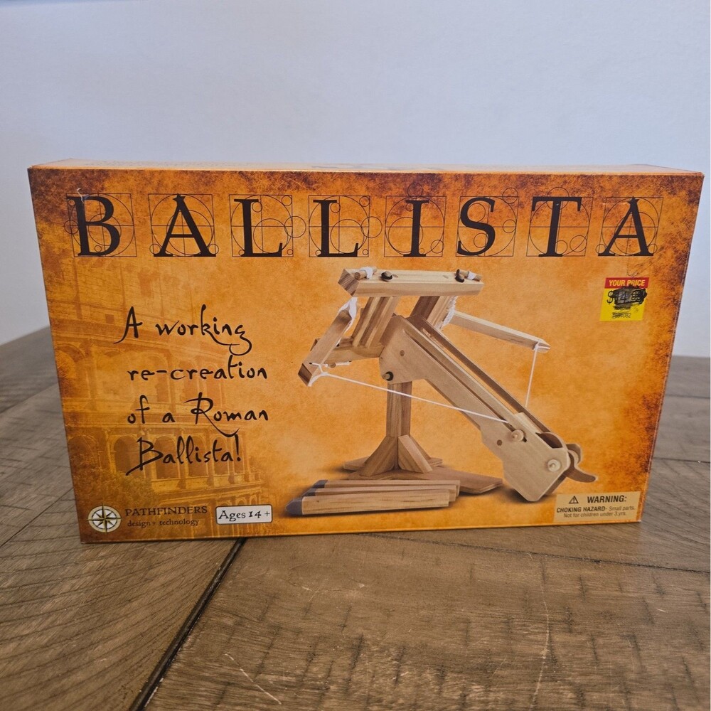 New Pathfinders STEM Kit - Roman Ballista Crossbow | Science Kits Warfare War